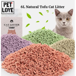 6L Cat Litter Natural tofu Cat Litter Biodegradable